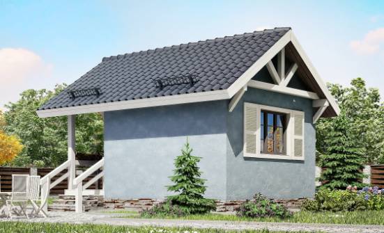 020-001-П Проект одноэтажного дома, эконом дом из дерева Сыктывкар | Проекты домов от House Expert