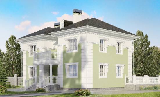 155-005-П Проект двухэтажного дома, небольшой коттедж из бризолита Емва | Проекты домов от House Expert