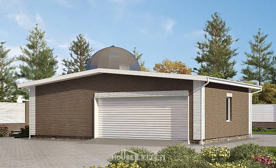 075-001-П Проект гаража из кирпича Печора | Проекты домов от House Expert