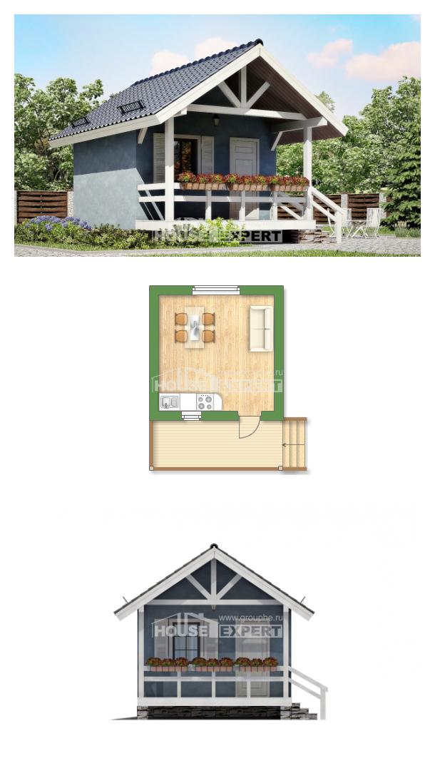 Проект дома 020-001-П | House Expert