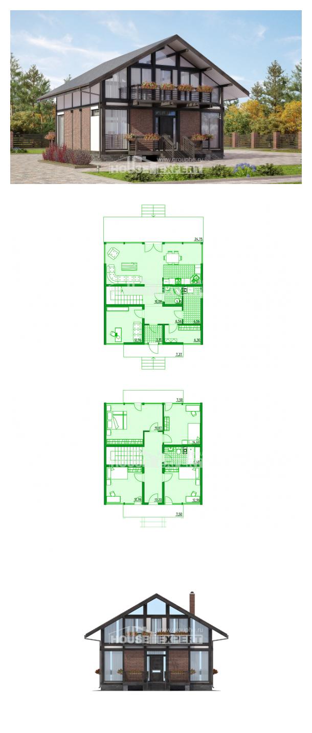 Проект дома 170-007-П | House Expert