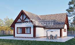 145-002-Л Проект гаража из бризолита Инта, House Expert